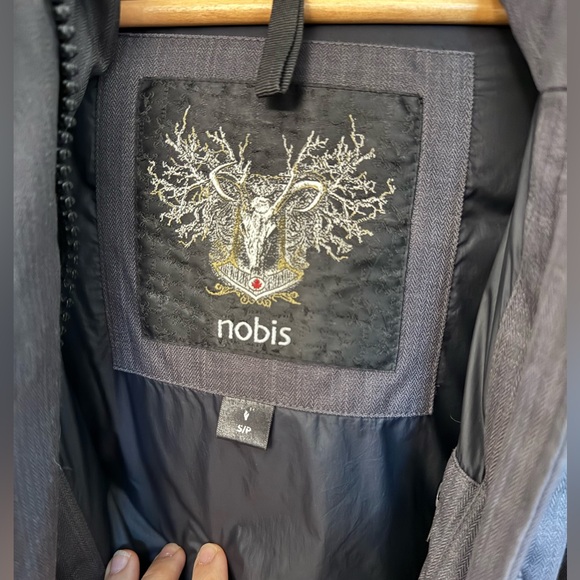 Nobis Astrid Parka Steel Grey - Excellent Condition, Premium Down, Size Small - Picture 2 of 8